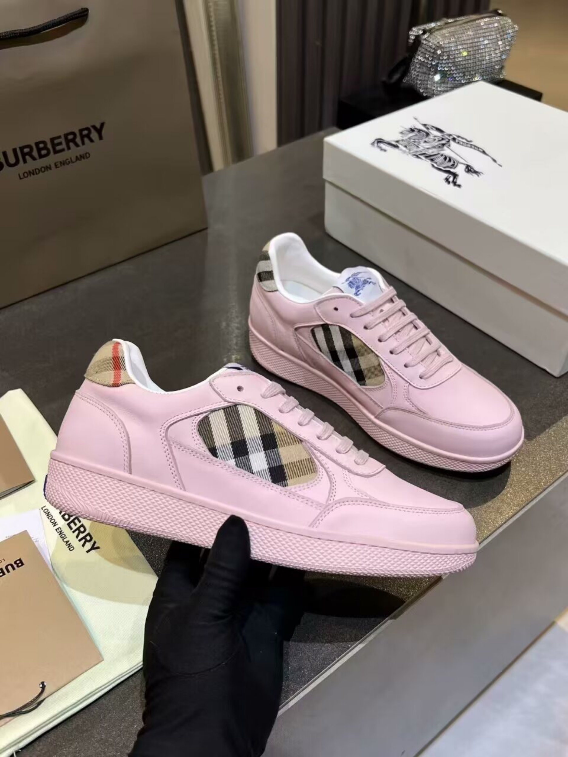 Burberry Leather