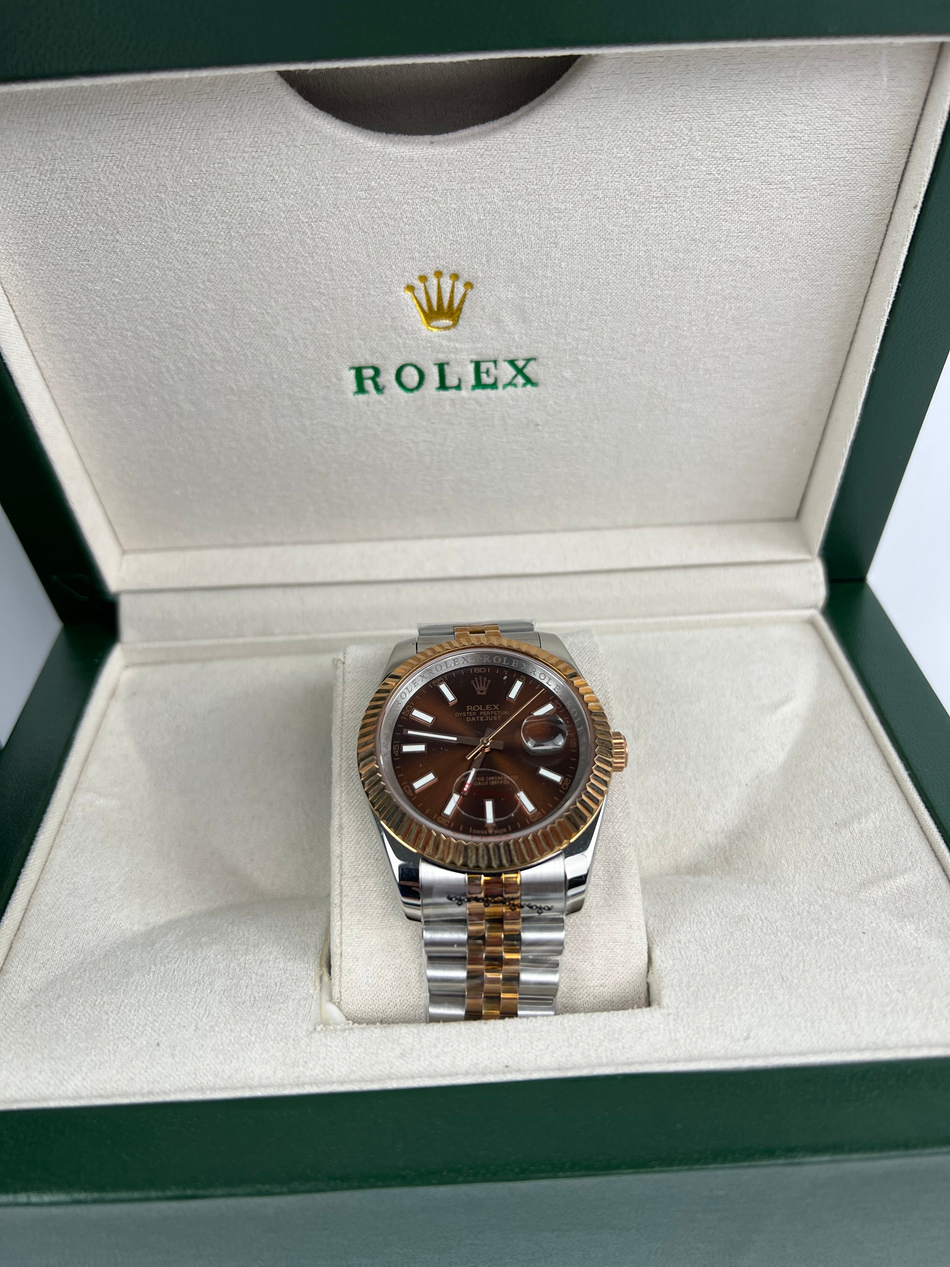 Rolex Datejust Rose Steel 41 MM