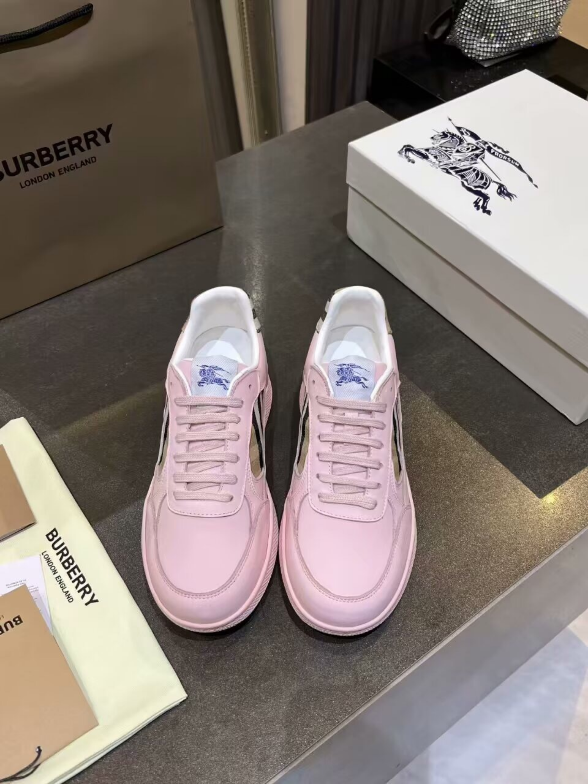 Burberry Leather